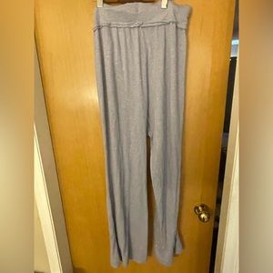 Ladies soft wide leg pants